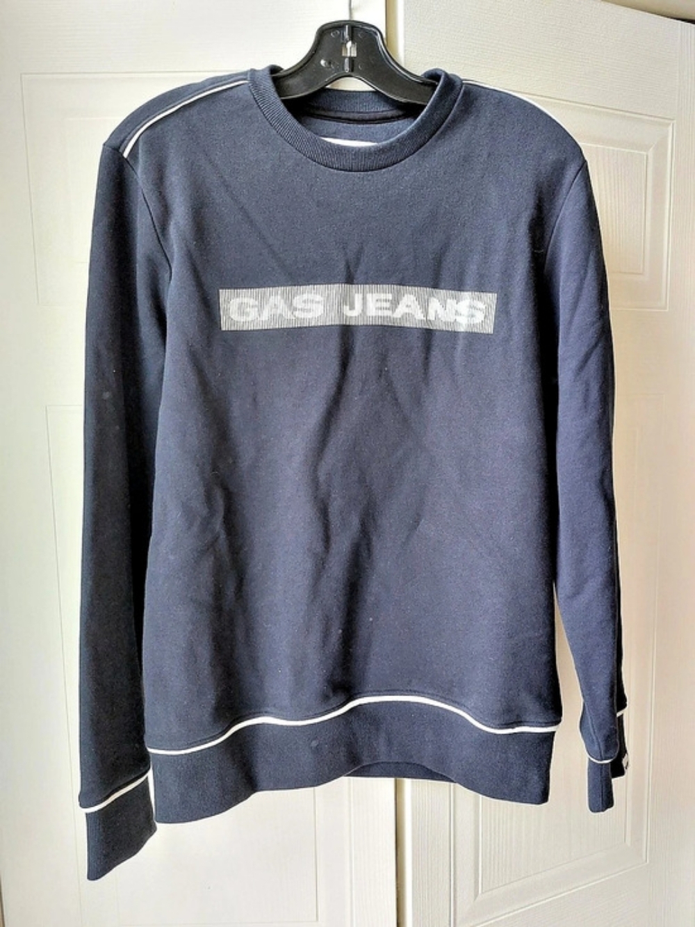 GAS Men's Long Sleeve Sweatshirt in Blue